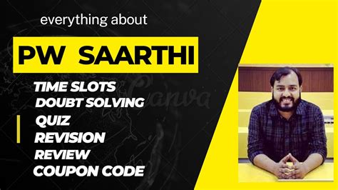 Pw Saarthi Review Saarthi Program Saarthi Mentorship Pwsarthi Pw