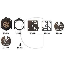 Kit Membranes De Carburateur Compatible Avec WALBRO D10 SDC