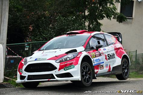 Pe L Jaroslav Ju Ica Radek Ford Fiesta Proto Rally Vy Kov