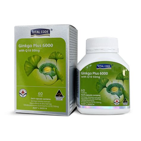 Ginkgo Plus With Q Mg Capsules B Pure Australia