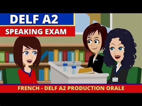 Delf A Production Orale French Speaking Exam Practice