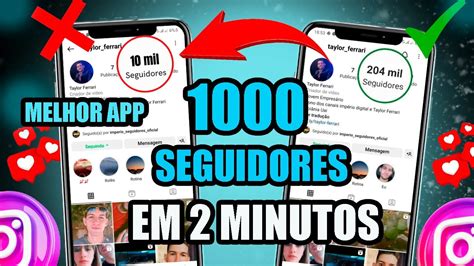 Melhor App Para Ganhar Seguidores No Instagram Em Minutos Youtube