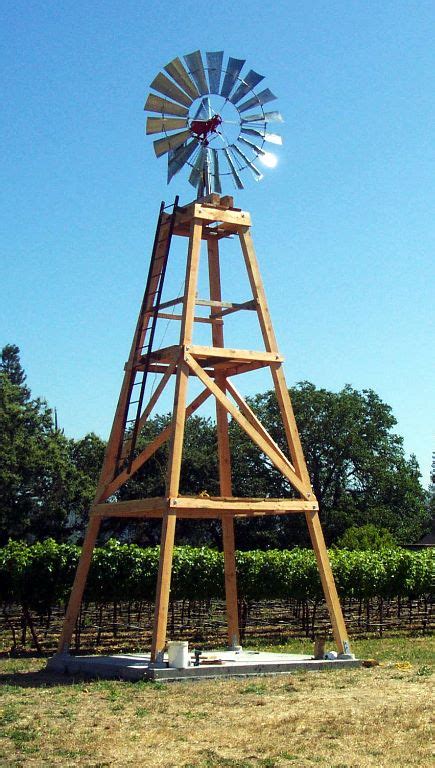 Diy Plans Wooden Garden Windmill Fasci Garden