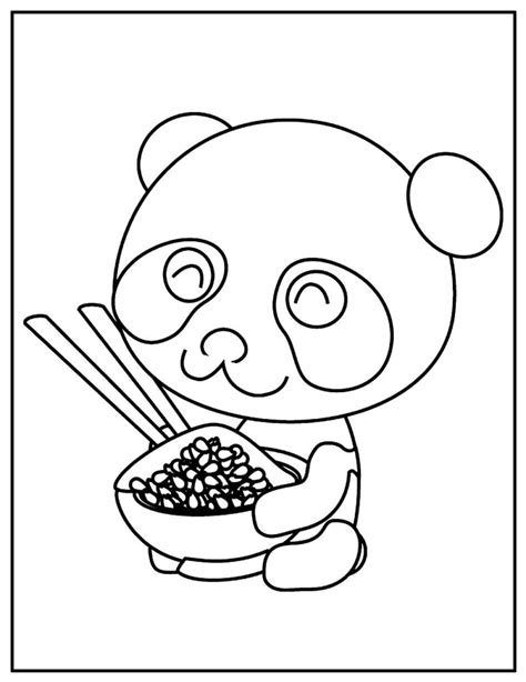 40 Desenhos Para Colorir De Panda Pop Lembrancinhas