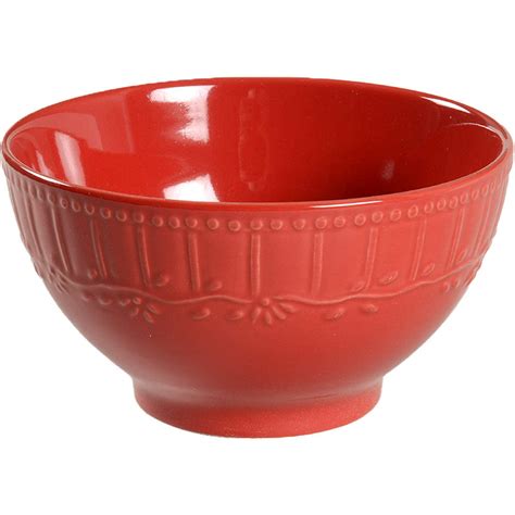 Amelia Red Soup Cereal Bowl By Pfaltzgraff Replacements Ltd