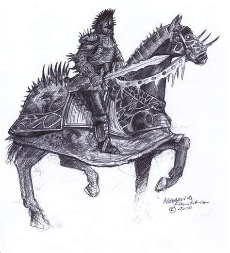 Evil Horse Drawing at GetDrawings | Free download