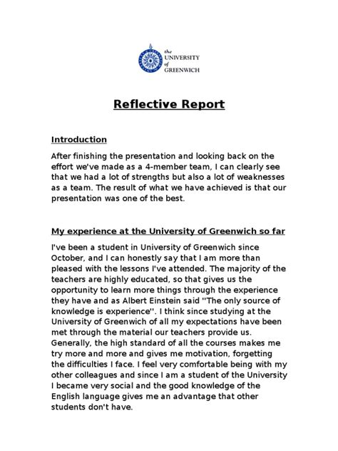 Reflective Report Educational Psychology Communication