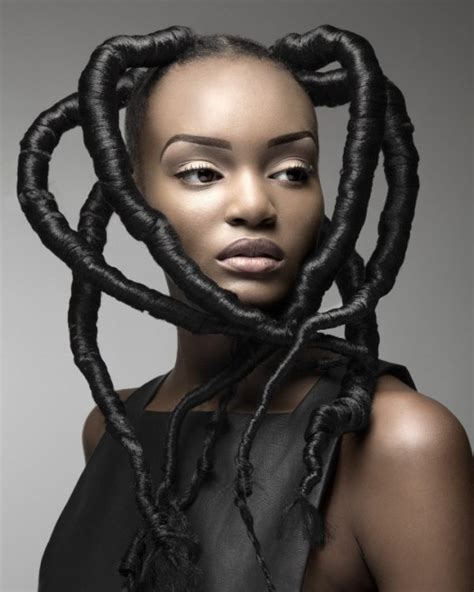 Stunning African Thread Hairstyle For Inspiration Afroculture Net