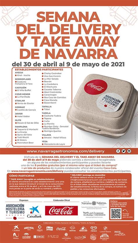 Semana Del Delivery Y El Take Away De Navarra Del De Abril Al De Mayo