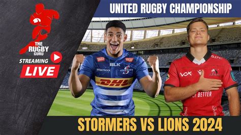 Stormers Vs Lions Urc Live Commentary Youtube