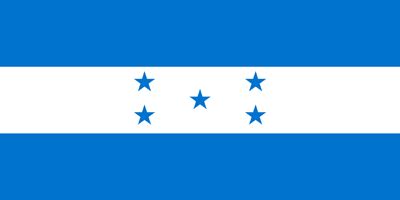 Honduras flag vector - Country flags