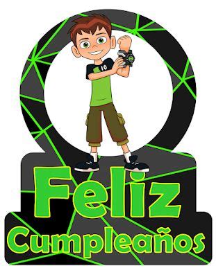 Toppers Feliz Cumplea Os Ben Ben Cumplea Os Fiesta Ben