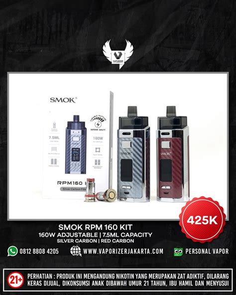 Jual Smok Rpm 160 Kit Authentic Vape Harga Murah Jakarta