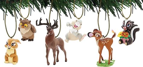 Disneys Bambi Ornament Set Of 6 Home And Kitchen