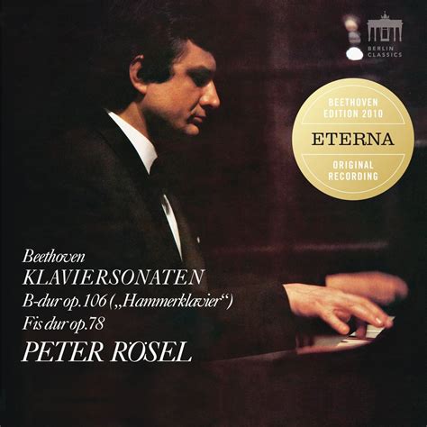 Beethoven Piano Sonatas Nos Peter R Sel La Bo Te