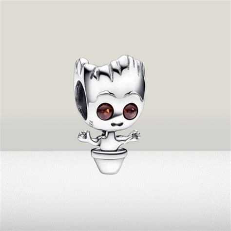 Marvel Groot Charm Pandora Sterling Silver Charm For Etsy