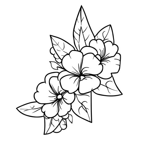 Premium Vector | August birth flower August birth flower tattoo august ...