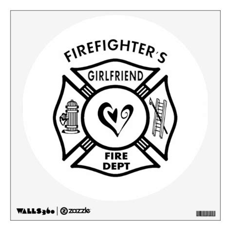 Firefighters Girlfriends Room Decals Zazzle