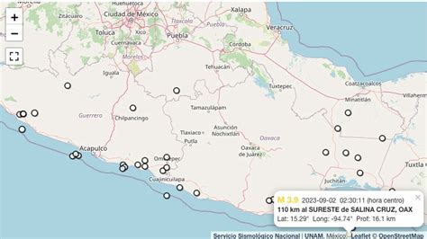 Temblor Hoy 2 De Septiembre Se Reportó Microsismo De 2 1 En Alcaldía Álvaro Obregón Infobae