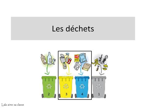 évaluation tri des déchets cycle 2