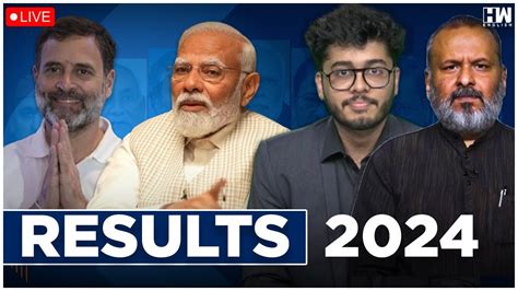 Lok Sabha Election Result Live Bjp Below Majority Mark India