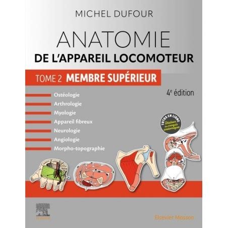 Anatomie De L Appareil Locomoteur Tome 2 Michel Dufour 2023