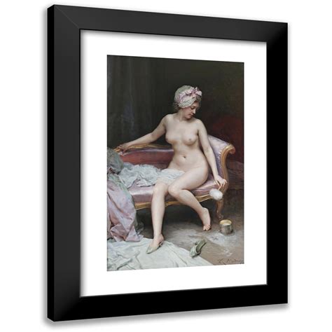 Raimundo De Madrazo Y Garreta X Black Modern Framed Museum Art