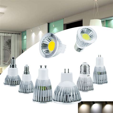 Dimmable Led Bulb Spotlight E E Gu Mr E V V W W W