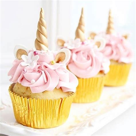 Cute And Pretty Unicorn Cupcakes 🦄🦄🦄 Credit Sweetphilosophy Follow Us Tastyinspiration For