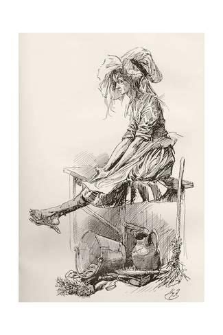 The Marchioness Illustration By Harry Furniss For The Charles Dickens