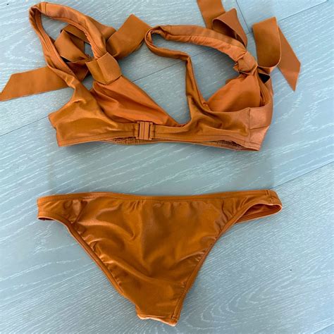 Zimmermann Burnt Orange Bikini Size 1 Gem