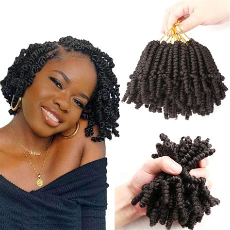 Lifabeauty Packs Short Spring Twist Crochet Hair Inch Pre