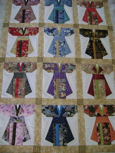 On The Frame With Ceciliaquilts Kimono Finale Japanese Quilt