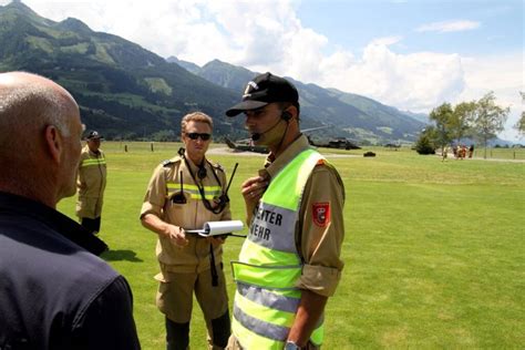 Bezirkswaldbrand Bung Freiwillige Feuerwehr Piesendorf