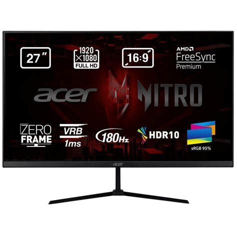 Acer Nitro QG270S3 27 LED FullHD 180Hz FreeSync Premium