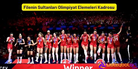 Filenin Sultanlar Olimpiyat Elemeleri Kadrosu