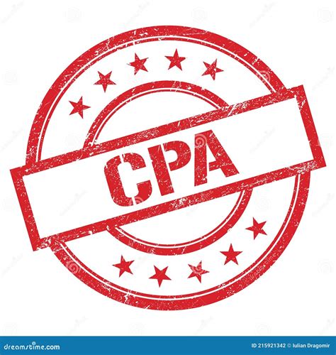 Cpa Text Written On Red Vintage Stamp Stock Illustration Illustration