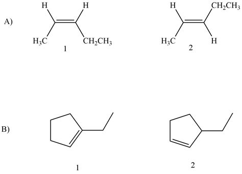 Stability Of Alkenes Mcc Organic Chemistry