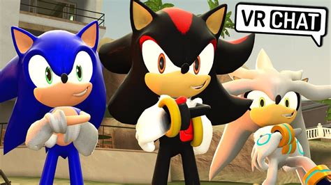 Sonic Shadow And Silver Go On Vacation Vr Chat Youtube