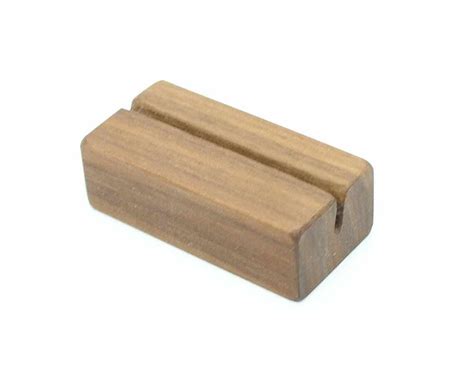 Business Card Holder Wooden Card Holder Wood Business Card - Etsy