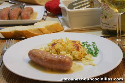 Recette De Diots De Savoie Au Vin Blanc Et Son Gratin De Crozets