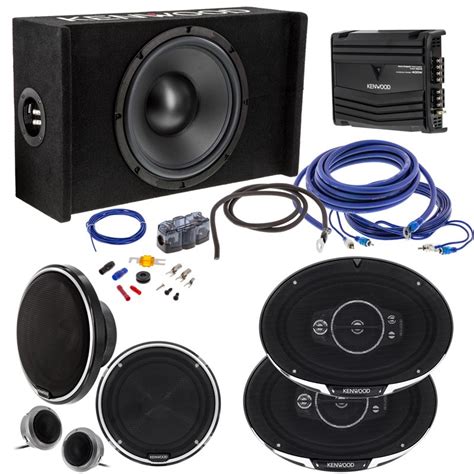 Kenwood Kw Syspkg Complete Car Stereo System