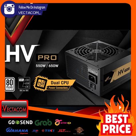 Jual Fsp Hv Pro W Power Supply Watt Plus Shopee Indonesia