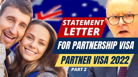 PARTNER VISA 2022 10 TIPS FOR WRITING A CONVINCING STATEMENT LETTER