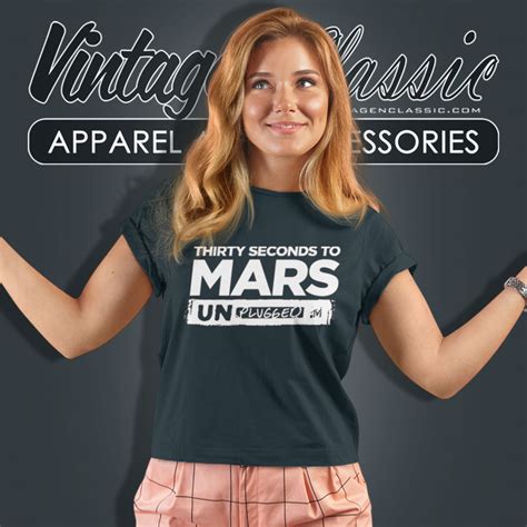 30 Seconds To Mars Shirt MTV Unplugged - Vintagenclassic Tee