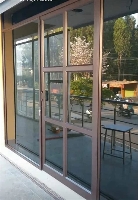 Three Track Upvc Sliding Door At Rs Sq Ft Upvc Door In Bengaluru