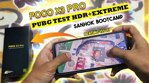 Poco X3 Pro Pubg Test HDR EXTREME Sanhok Bootcamp Poco X3 Pro Pubg