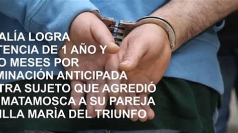 Fiscal A Logra Sentencia De Un A O Y Ocho Meses Por Terminaci N