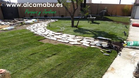 Como Plantar C Sped Natural En Rollos Tepe Installing Natural Grass