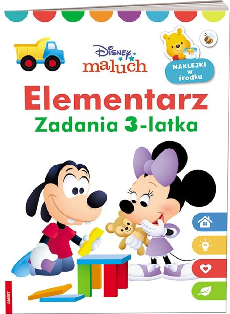 Disney Maluch Elementarz Zadania Latka Mcn Niskie Ceny I